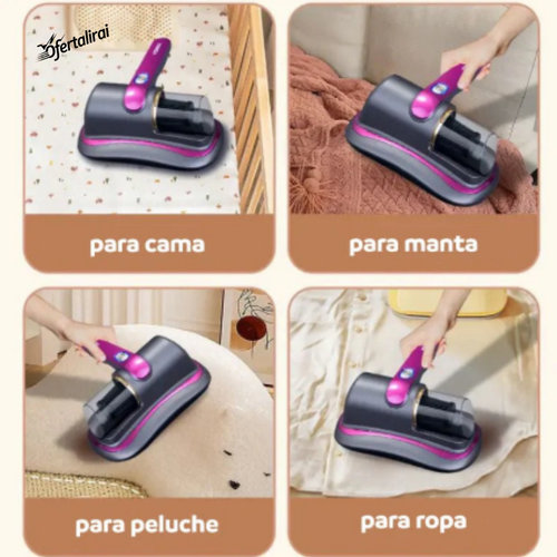 Aspiradora inalámbrica anti ácaros
