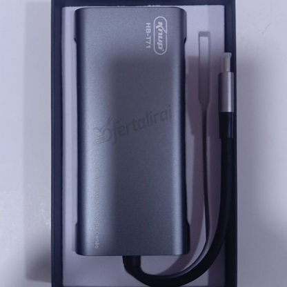 Adaptador multipuerto 11 en 1