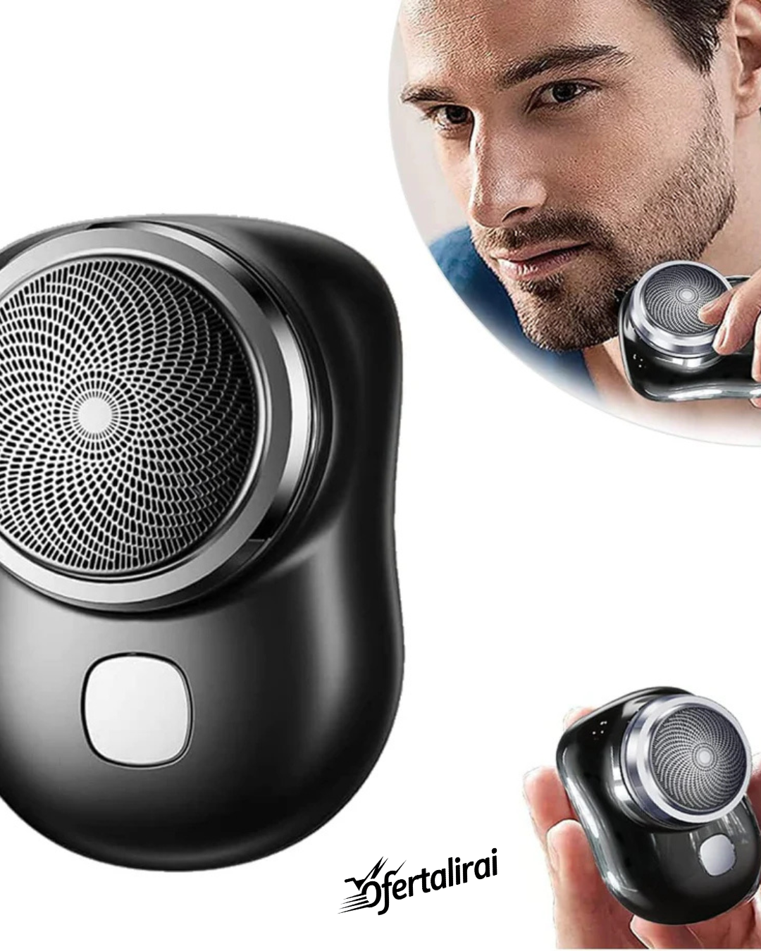 Mini Afeitadora Pórtatil Recargable