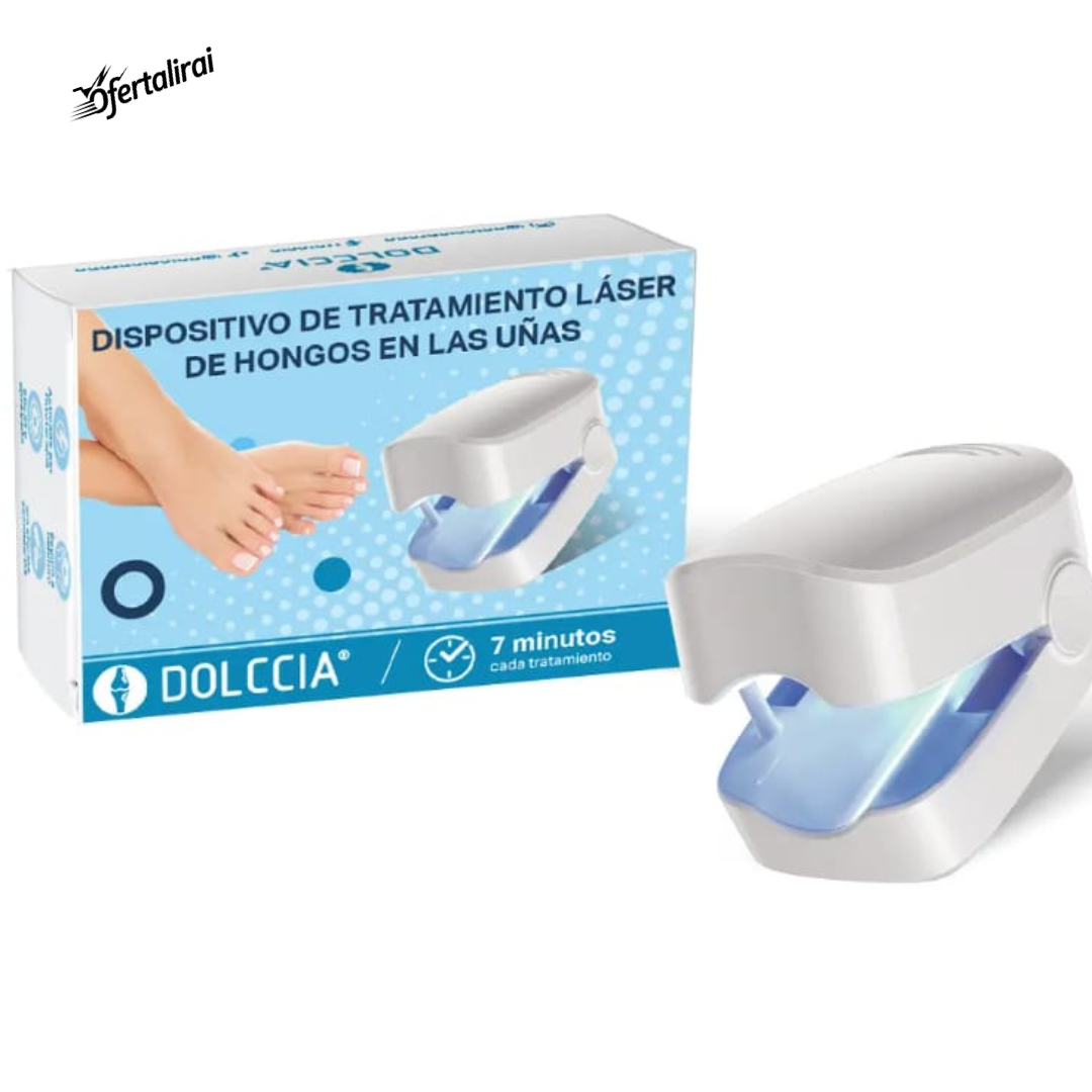 Dispositivo láser para quitar hongos de las uñas